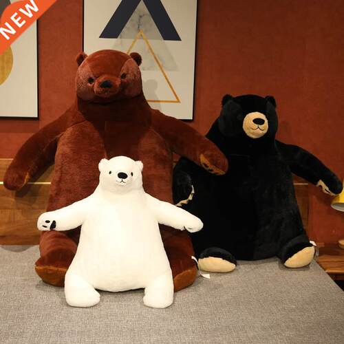 100cm Brown Teddy Bear DJUNGELSKOG Plush Toys Soft Stuffed A