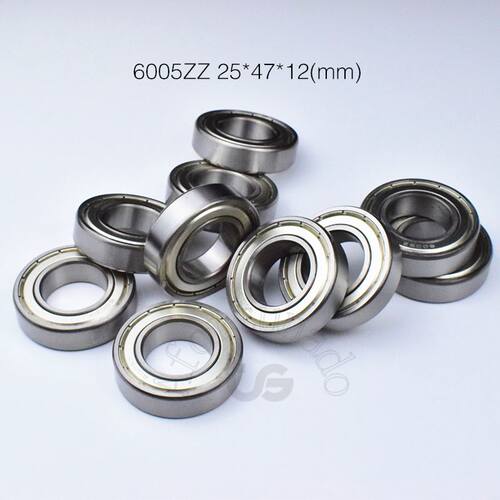 1pcs 6005ZZ 25*47*12(mm) free shipping chrome steel Metal S