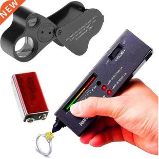 Diamond Tester Diamond Tester Pen 30X 60X Illuminated Jewele