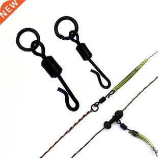 20PCS Micro Fishing Accessories Quick Change Rings Swivel wi