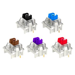 50Pcs Backlit Mechanical Keyboard Linear Touch Switch -pin