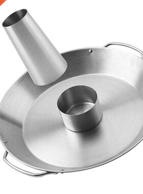 Stainless Steel Roast Chicken Pan Barbecue Pan Removable Rou