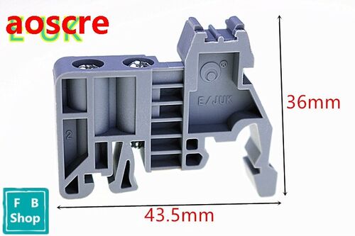 50pcs E-UK(E-JUK) end stoper suit C45 guide rail universal t