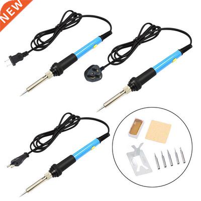 60W 110V 220V Electric Soldering Irons Kit Temperature Adjus