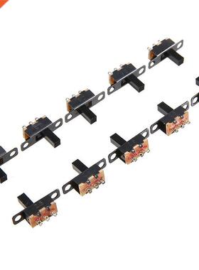 10pcs Mayitr lack SPDT Switch Micro Toggle Switch ON-Off Mi