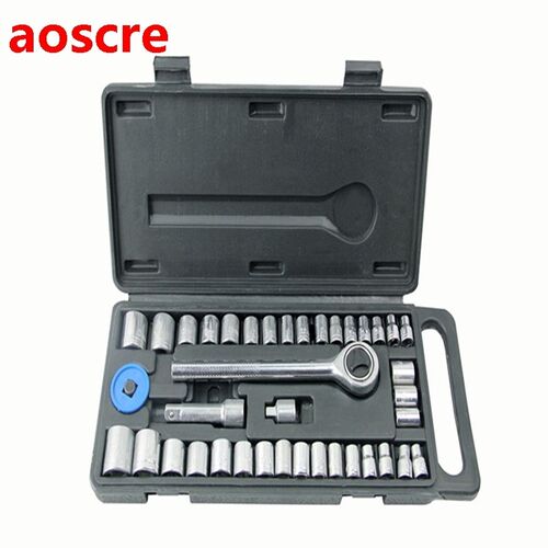 40pcs Screwdrivers Spanner Ratchet Hand Tools Set For Househ
