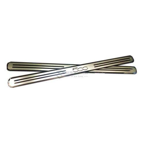 Suitable for FIAT 500 500C Stainless Steel Mirror Surface Sc