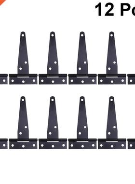 12Pcs 4Inches T-hinge T-hinge Triangular Hinge Slotted Beari
