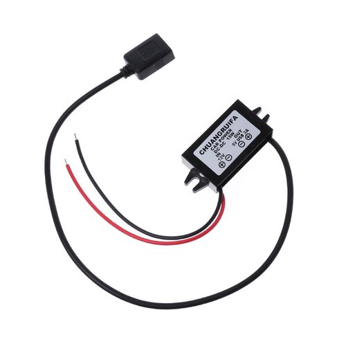 1PC Output Power Adapter DC DC Converter Module 12V To 5V US