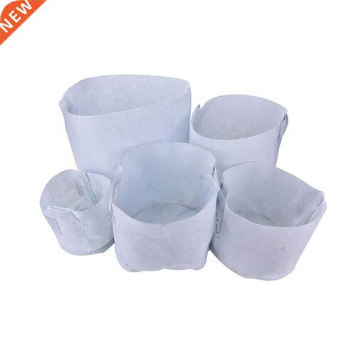 Practical Household Garden Planter Crafts White Fabric Grow