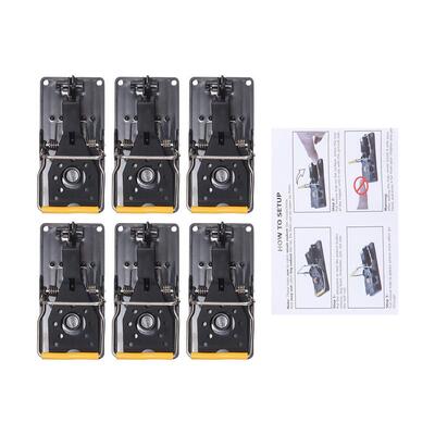 6PCS High Quality Reusable Rat Catching Mice Mouse Traps Mou