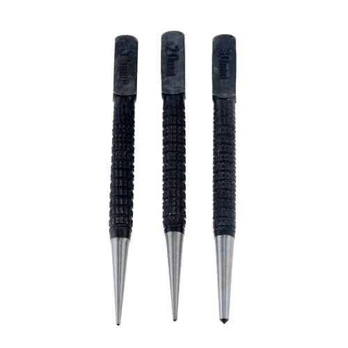3PCS+Non-Slip+Center+Pin+Punch+Set+3/32