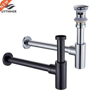 Uythner Bathroom Basin Sink Tap Bottle Trap Drain Kit Waste