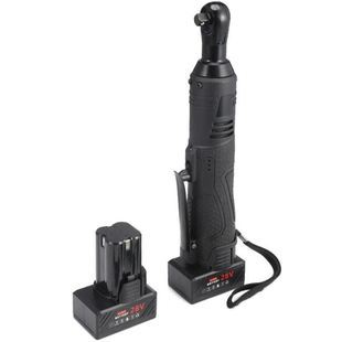 US Plug, 28V 2 Lithium Ion Battery Electric Ratchet Wrench