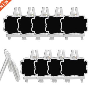 10pcs Crafts Decoration Parties Easel Easy Wipe Food Signs M