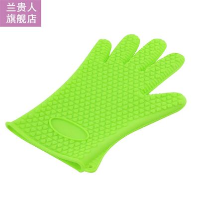 1 pc Kitchen Microwave Mitt Insulated Oven Heat Resistant Si