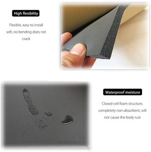 100x200CM 100x300CM 5MM  Car Sound Proofing Deadening Truck