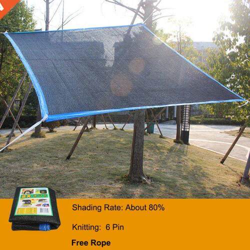Black 6-Pin Anti-UV Sunshade Net Home Garden Succulent Plant