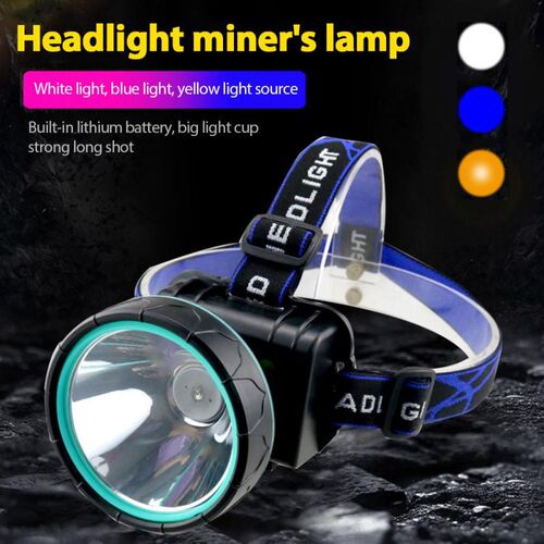 LED Headlamp Super Bright Headlight Outdoors Waterproof USB