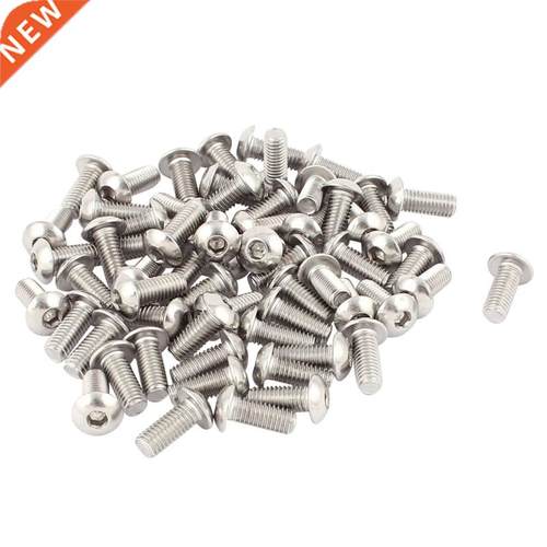 M5x12mm Hex Socket Button Head Screws 50 Pcs