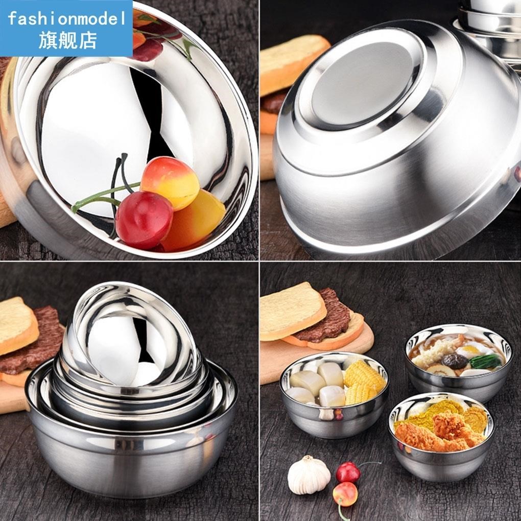 Stainless Steel Heat Insulated Bowl Food Rice Soup Container