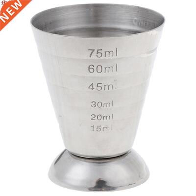 Outil de boisson de tasse de mesure en métal de 75ml