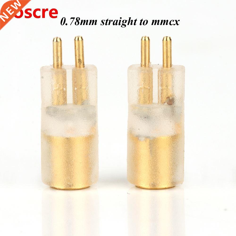 Pair hifi audio MMCX Converter 0.78MM Headset Converter Plug