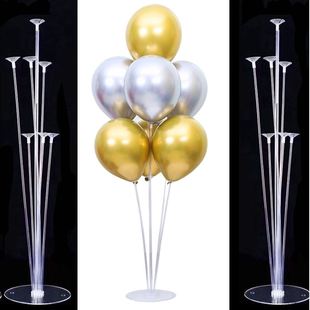 Tubes balloon stand birthday balloons arch stick holder