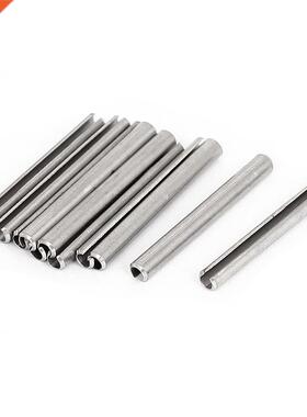 M4x40mm 304 Split Spring Roll Dowel Pins 10Pcs