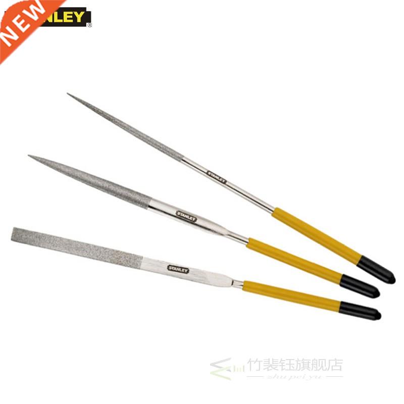 Stanley 3pcs small diamond file needle set polishing tools