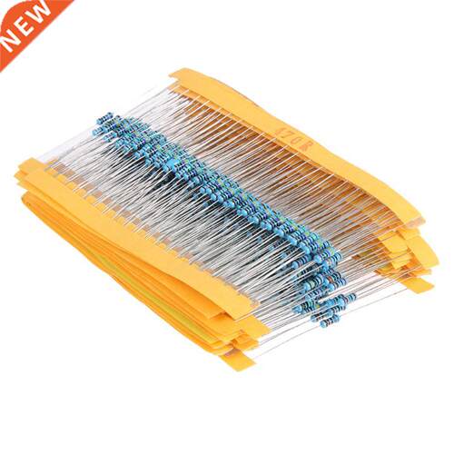 600pcs 0 Kinds Each Value Commonly Used Resistance Metal Fi