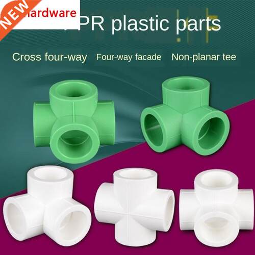 ppr water pipe four way joint corner three-disional differen