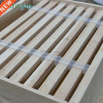 5pcs Beekeepng Bar Bee Hve Frame Nest Box Card Strp Avod