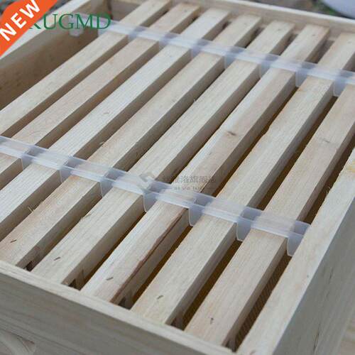 5pcs Beekeepng Bar Bee Hve Frame Nest Box Card Strp Avod