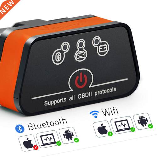 Original Vgate Wifi iCar 2 OBDII ELM327 iCar2 wifi/BT OBD2 d