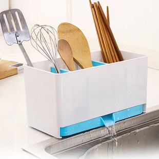 Kitchen Utensils Racks Drainer Organizer Storage Case Sink H