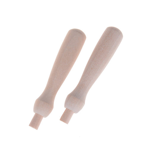 2pc 8.5cm DIY Wooden Handle Practical Felting Needles Stitch