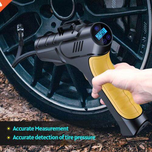100W Electric Tire Infltor Cordlessly Portble Cr ir Comp