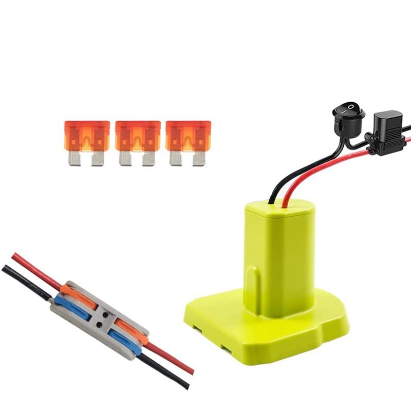 Power Wheels Adapter for Ryobi,  Power Output Connector 1