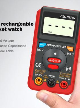 Digital AC/DC Voltage Multimeter Current Resistance Detectin