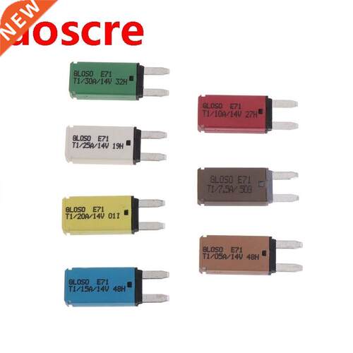 5-30A Mini ATM Automotive Circuit Breaker Blade Fuse 12V Res