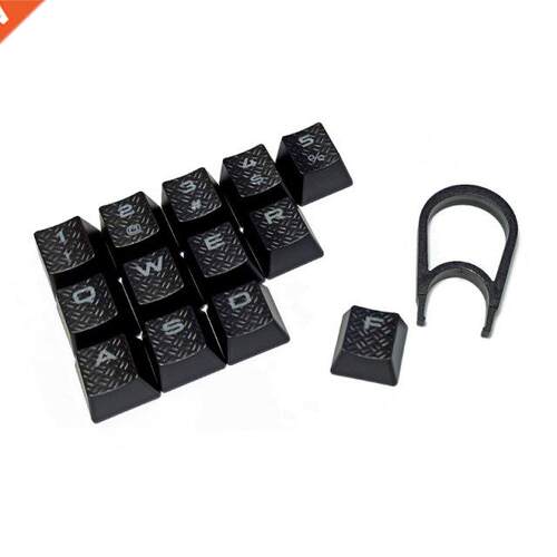 K1KF Only Keycap,DIY ABS Backlit Keycap 13 Keycaps Non-slip