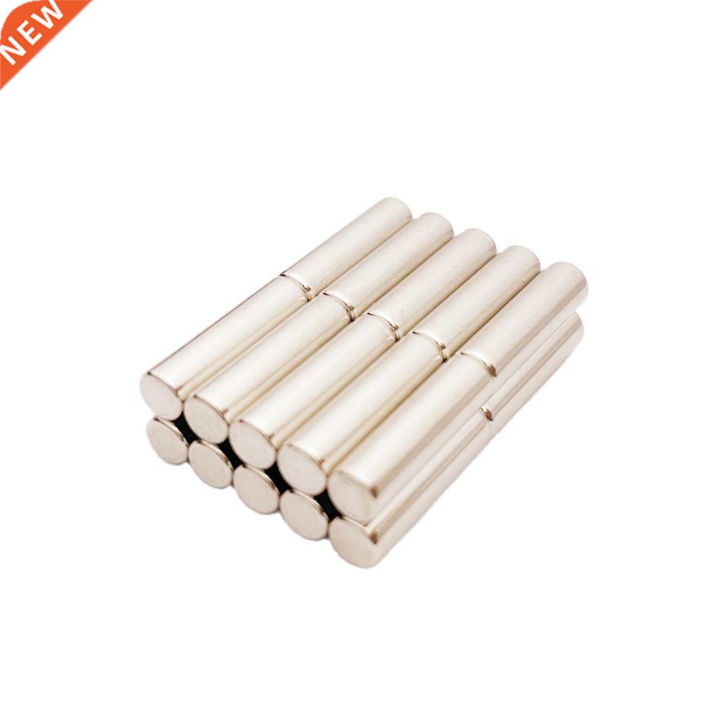 20PCS dia4x15mm Small Round Magnetic Rod Neodymium Magnets R