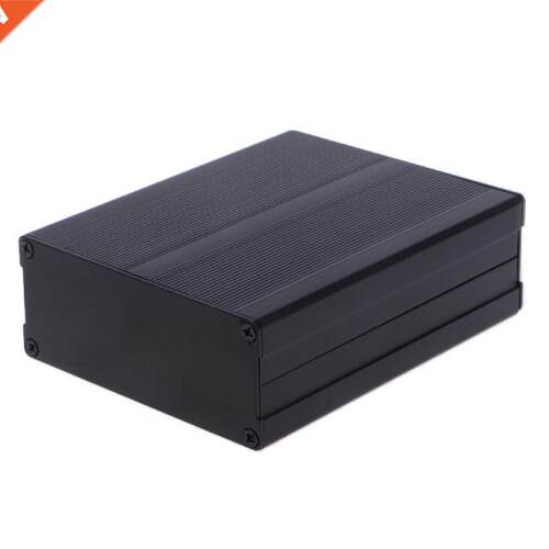 luminum Box Enclosure DIY Electronic Project Blck Instrume