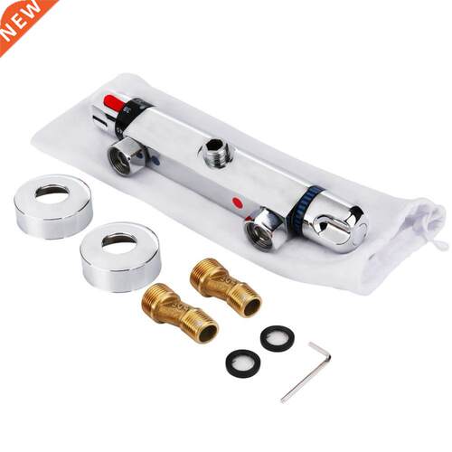 0.5 to 10MPA Modern Chrome Thermostatic Shower Mixer Bar Val
