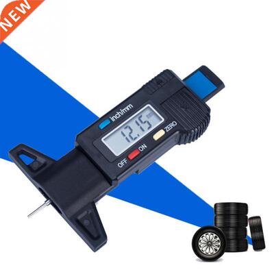 Depth Gauge 0-25.4mm/0.01in LCD Tire Tyre Wheel Tread Depth