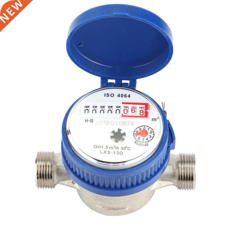 Copper 1.5m3/h 0-40 Degree Mechanical Water Meter 15mm 1/2 i