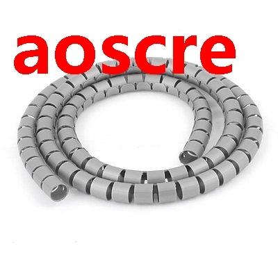 1m 3.3ft 10mm Inner Dia Spiral Wrap Bands Cable Organizer Wr