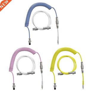 Ajazz AL60 Mechanical Keyboard Aviator Cable Coiled Type-C U