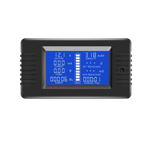 DC Voltmeter Ammeter LCD Display Digital Current Wattmeter P